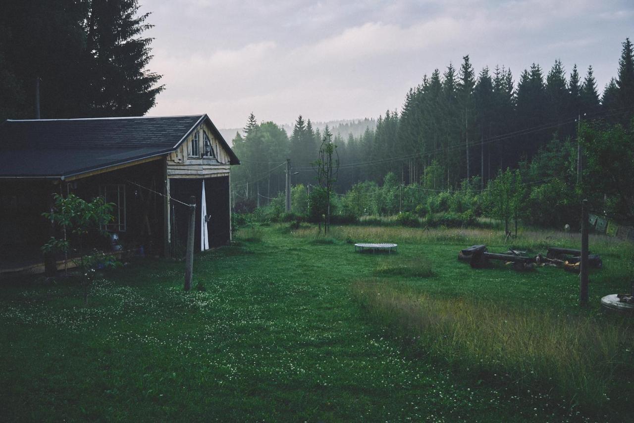 Вилла Blickinsfreie - Cabin Шёнек Экстерьер фото